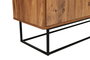 Hanah Home Lupin 180 - Nogal y Negro